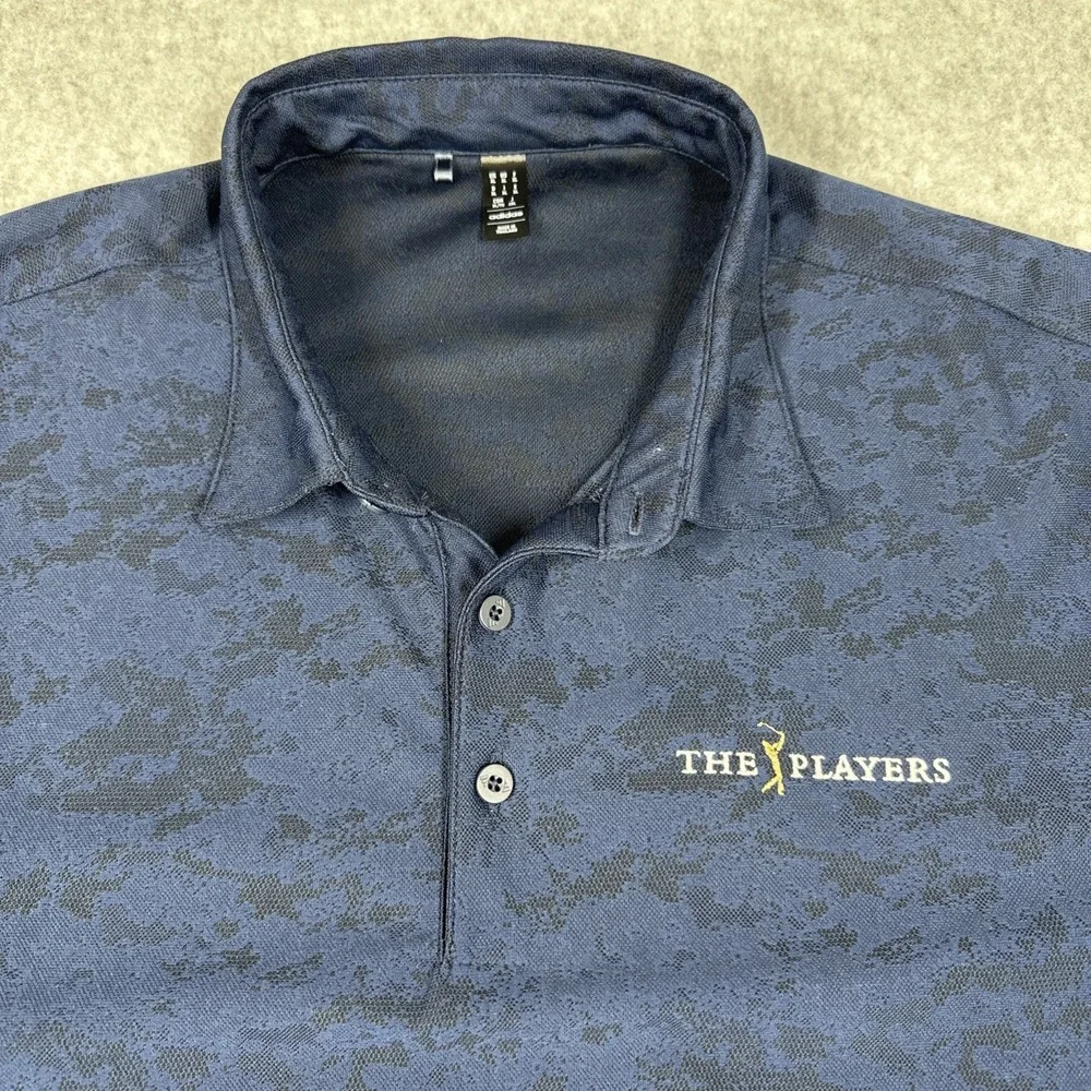Adidas Men's The Players Championship Golf Polo Size XL Textured Vented